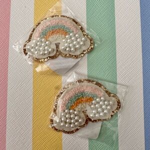 SCL fall pearl rainbow patch set